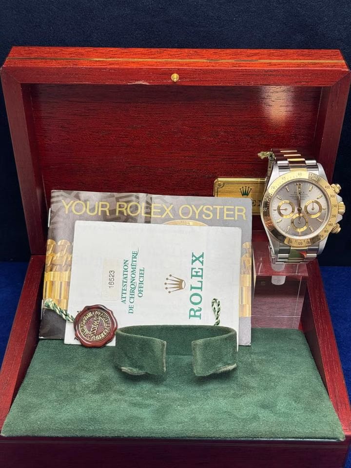 Rolex | Daytona | 16523 | Gold/Steel | 40 mm | Gold/Steel | Grey | Automatic