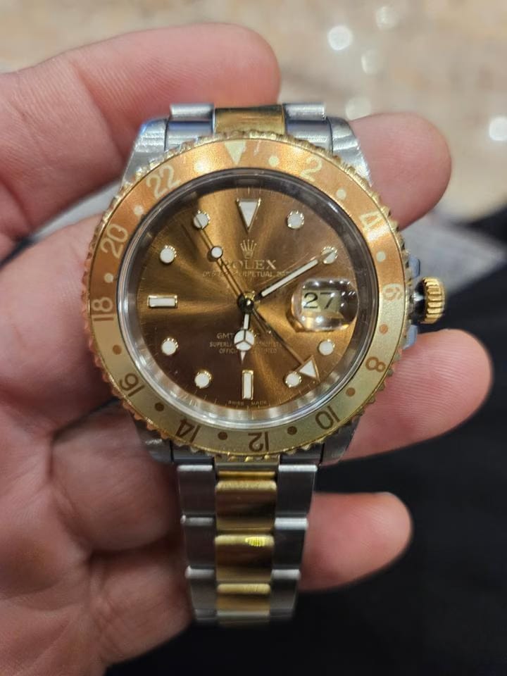 Rolex | GMT-Master II | 16713 | 40 mm | Gold/Steel | Automatic