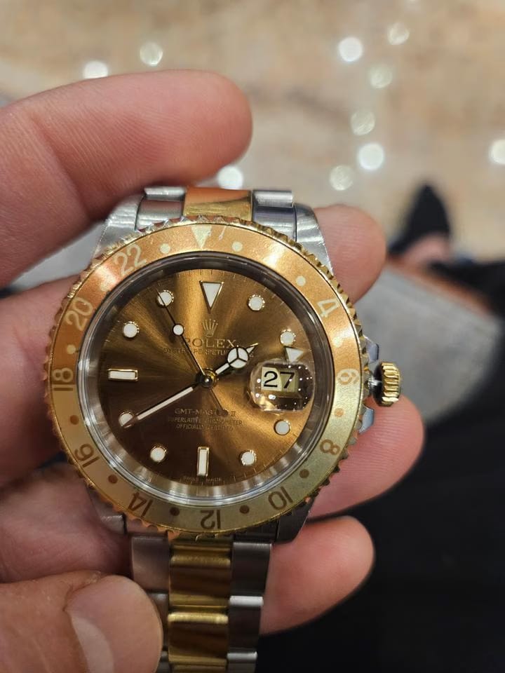 Rolex | GMT-Master II | 16713 | 40 mm | Gold/Steel | Automatic