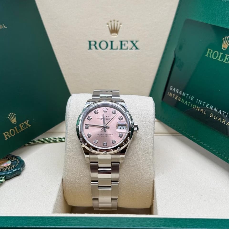 Rolex | Datejust | 278344RBR | Gold/Steel | 31 mm | Steel | Pink | Automatic