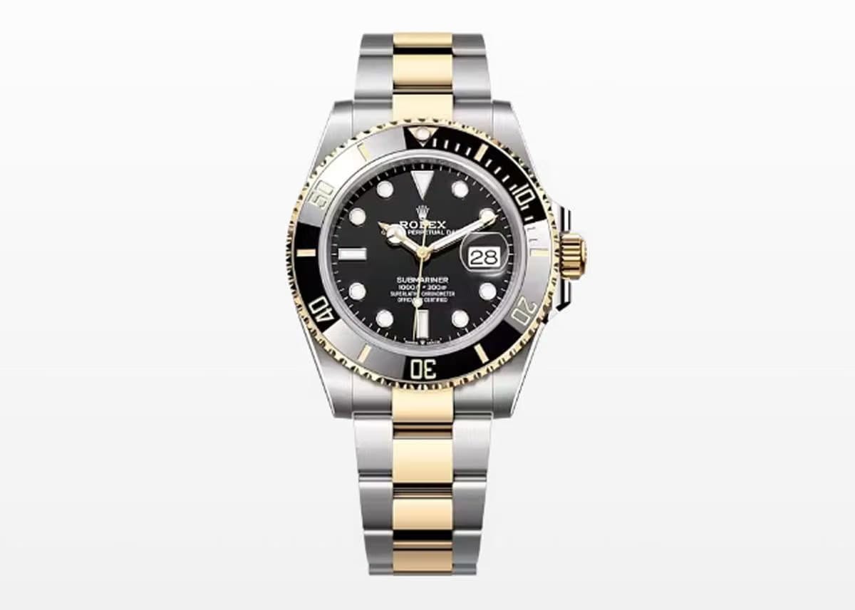 Rolex | Submariner | m126613ln-0002 | Gold/Steel | 41 mm | Gold/Steel | Black | Automatic
