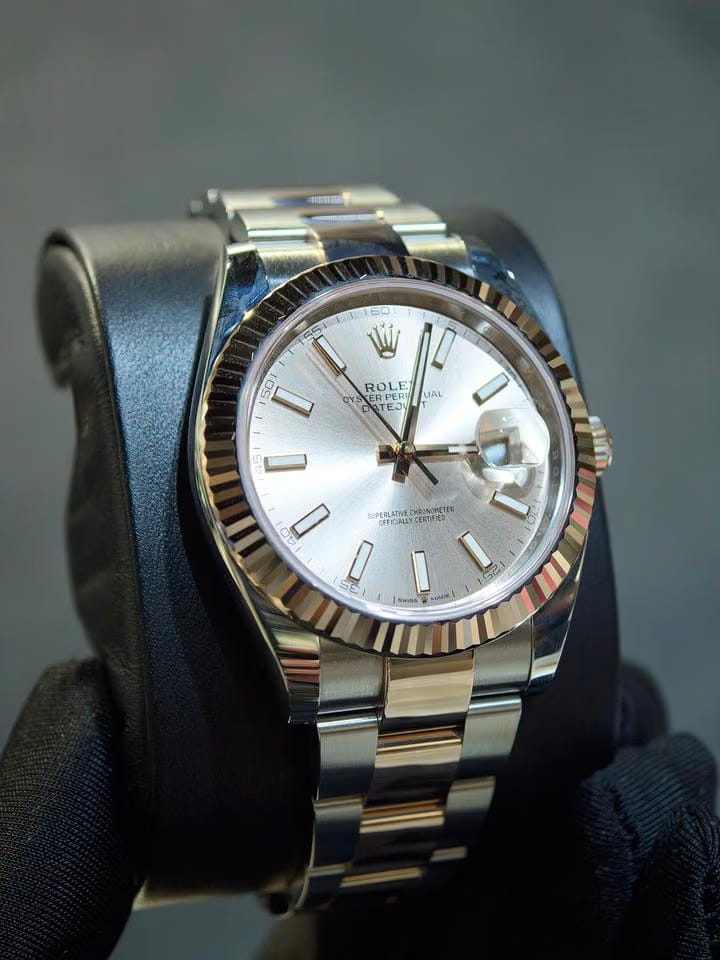 Rolex | Datejust | 126331 | Gold/Steel | 41 mm | Gold/Steel | Silver (solid) | Automatic