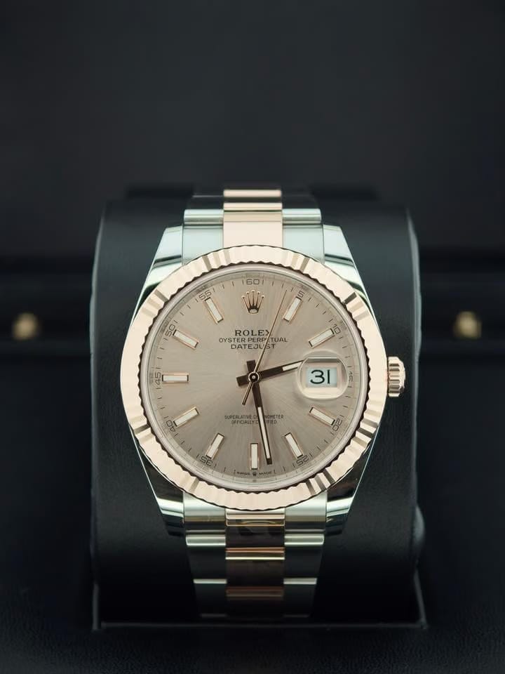 Rolex | Datejust | 126331 | Gold/Steel | 41 mm | Gold/Steel | Silver (solid) | Automatic