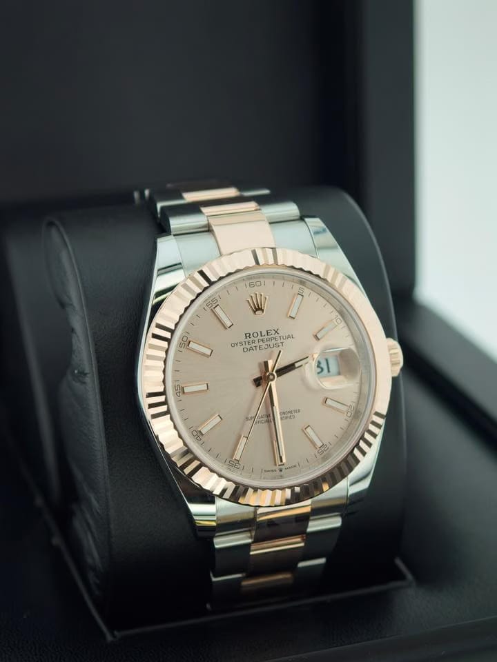Rolex | Datejust | 126331 | Gold/Steel | 41 mm | Gold/Steel | Silver (solid) | Automatic