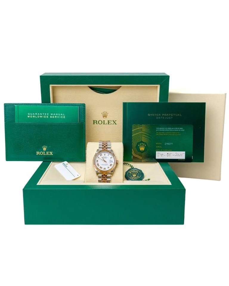 Rolex | Datejust | 278271 | Gold/Steel | 31 mm | White