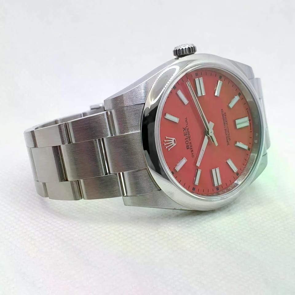 Rolex | Oyster Perpetual | 124300 | Steel | 41 mm | Steel | Red | Automatic