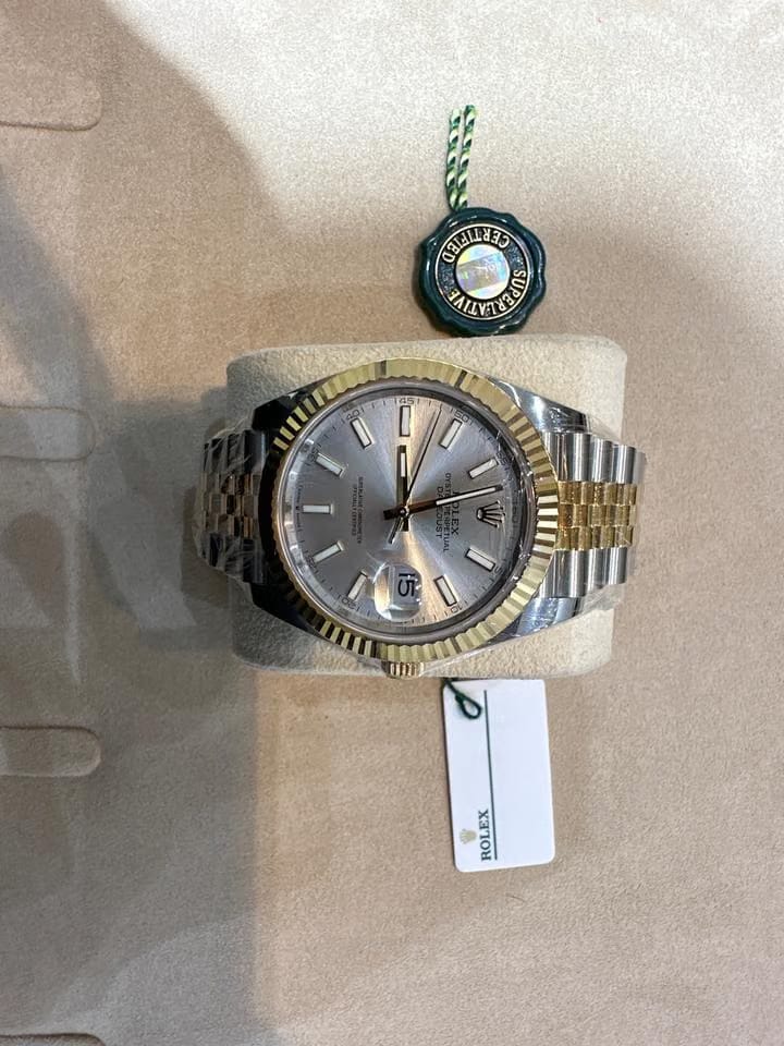 Rolex | Datejust | 126333-0002 | Gold/Steel | 41 mm | Gold/Steel | Silver | Automatic
