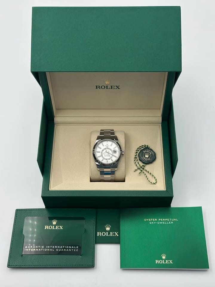 Rolex | Sky-Dweller | 336934 | Steel | 42 mm | Steel | White | Automatic