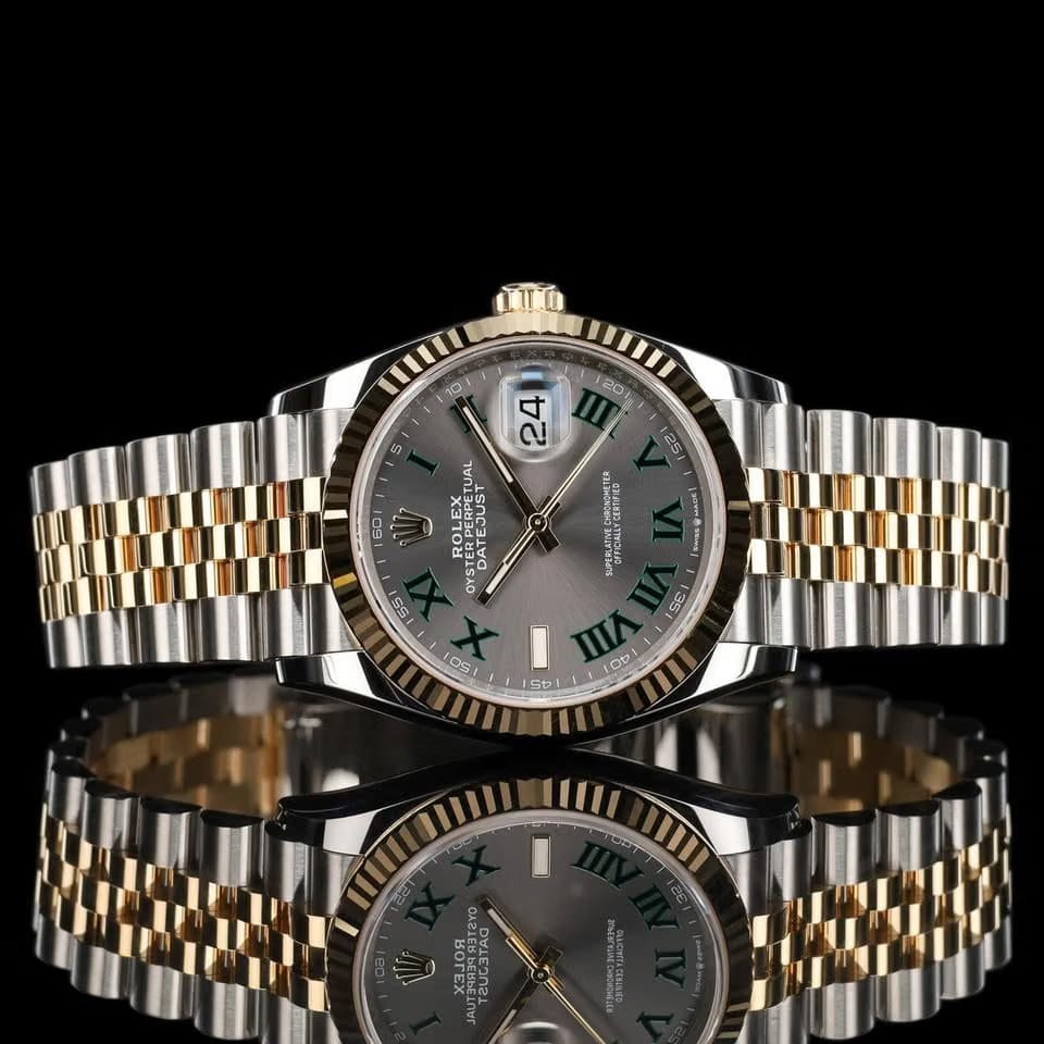 Rolex | Datejust | 126233 | Steel | 36 mm | Gold/Steel | Grey | Automatic