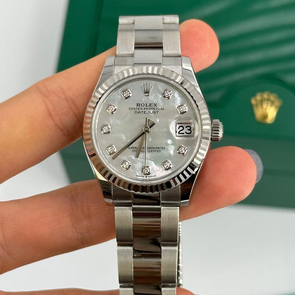 Rolex | Datejust | 278274 NG WHITE OYS | Steel | 31 mm | Steel | Silver | Automatic