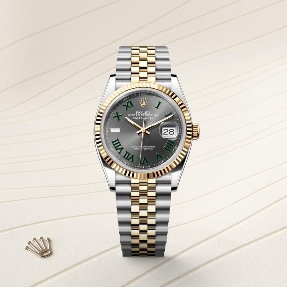 Rolex | Datejust | 126233 | Steel | 36 mm | Gold/Steel | Silver | Automatic