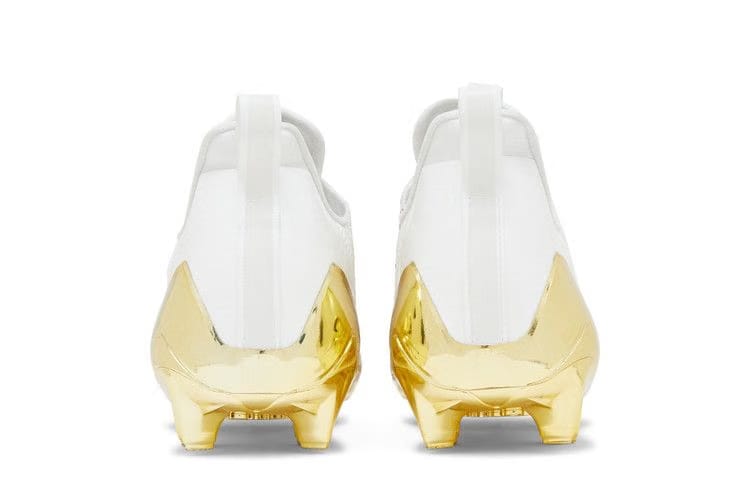 Adizero Cleats White Gold Metallic