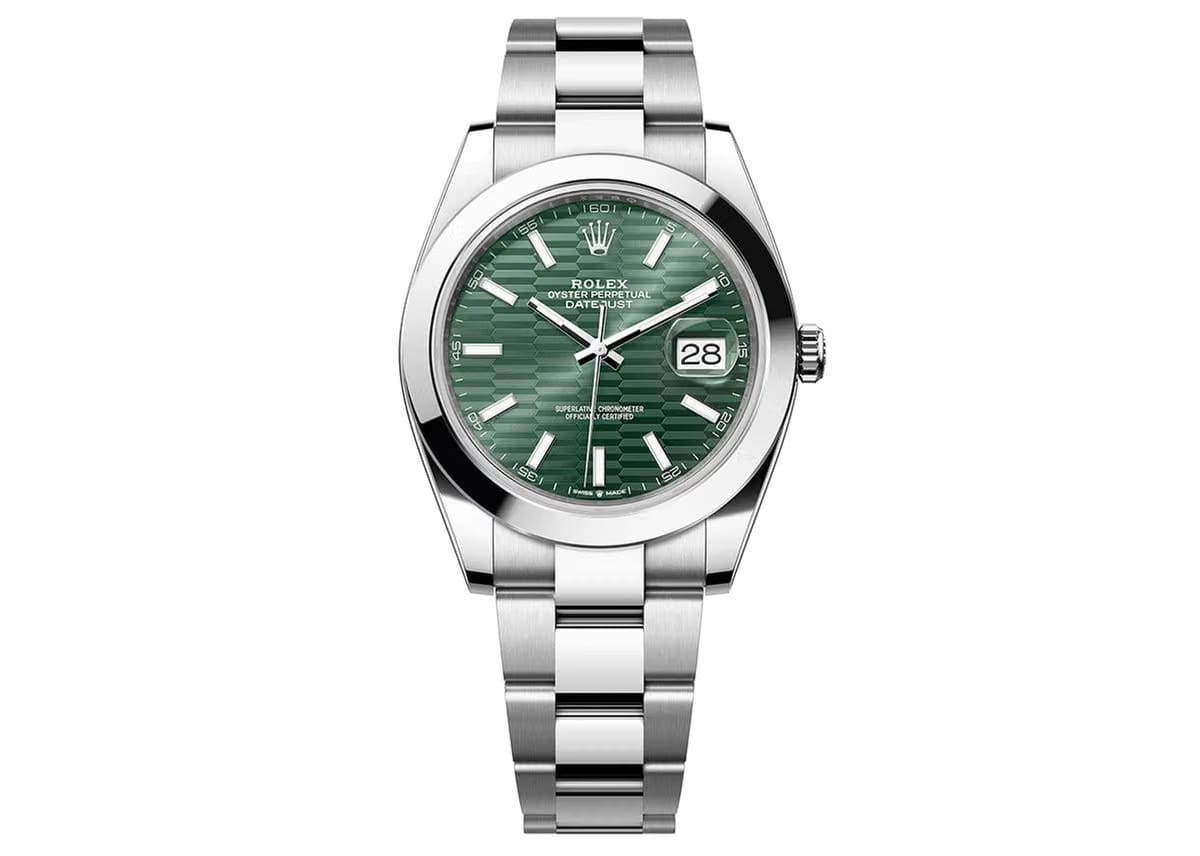 Rolex | Datejust | M126300-0021 | Steel | 41 mm | Steel | Green | Automatic