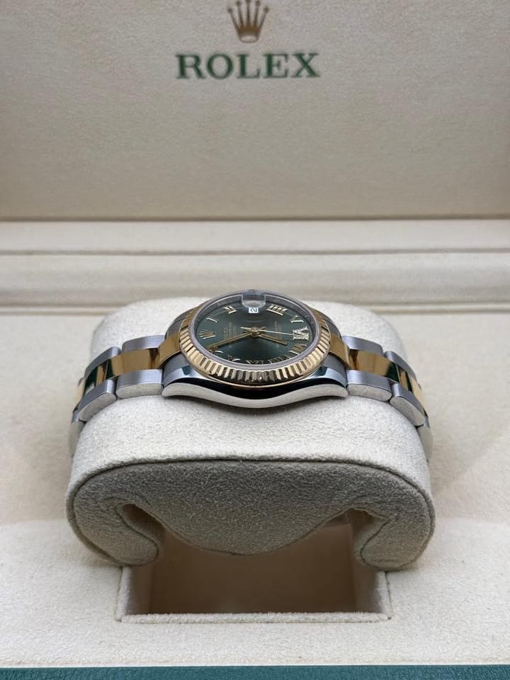 Rolex | Datejust | 278273 | Gold/Steel | 31 x 37 mm | Gold/Steel | Green | Automatic