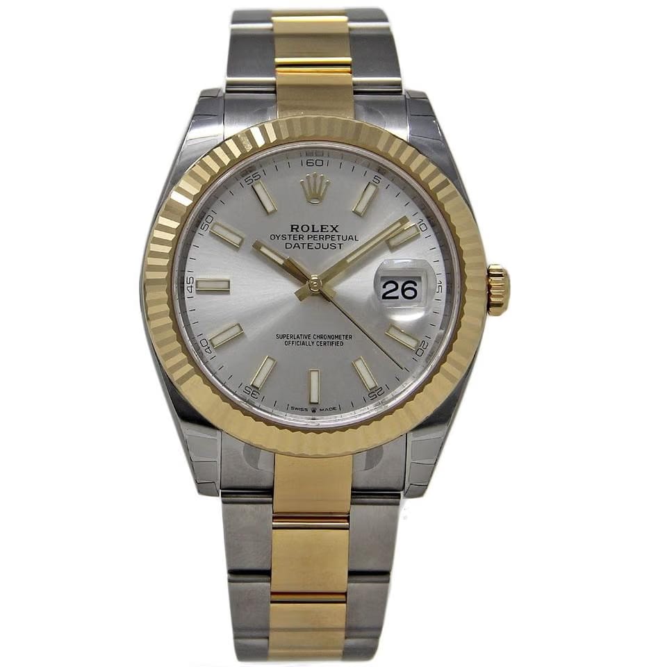 Rolex | Datejust | 126333 | Steel | 41 mm | Gold/Steel | Silver | Automatic
