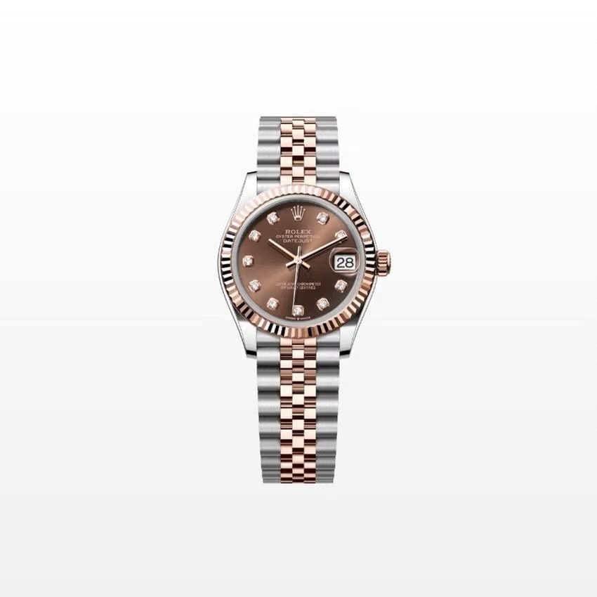 Rolex | Datejust | 278271 | Steel | 31 mm | Gold/Steel | Brown | Automatic