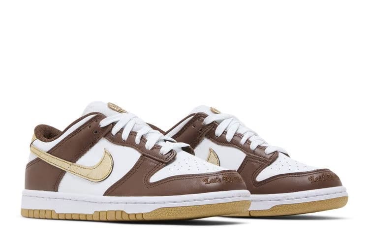 Dunk Low GS 'Cacao Wow Metallic Gold