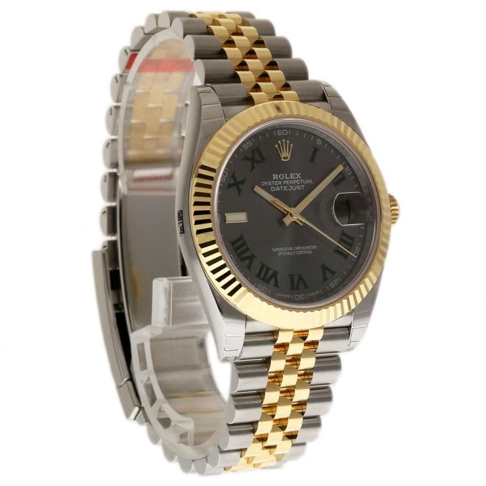 Rolex | Datejust | 126333 | Steel | 41 mm | Gold/Steel | Green | Automatic