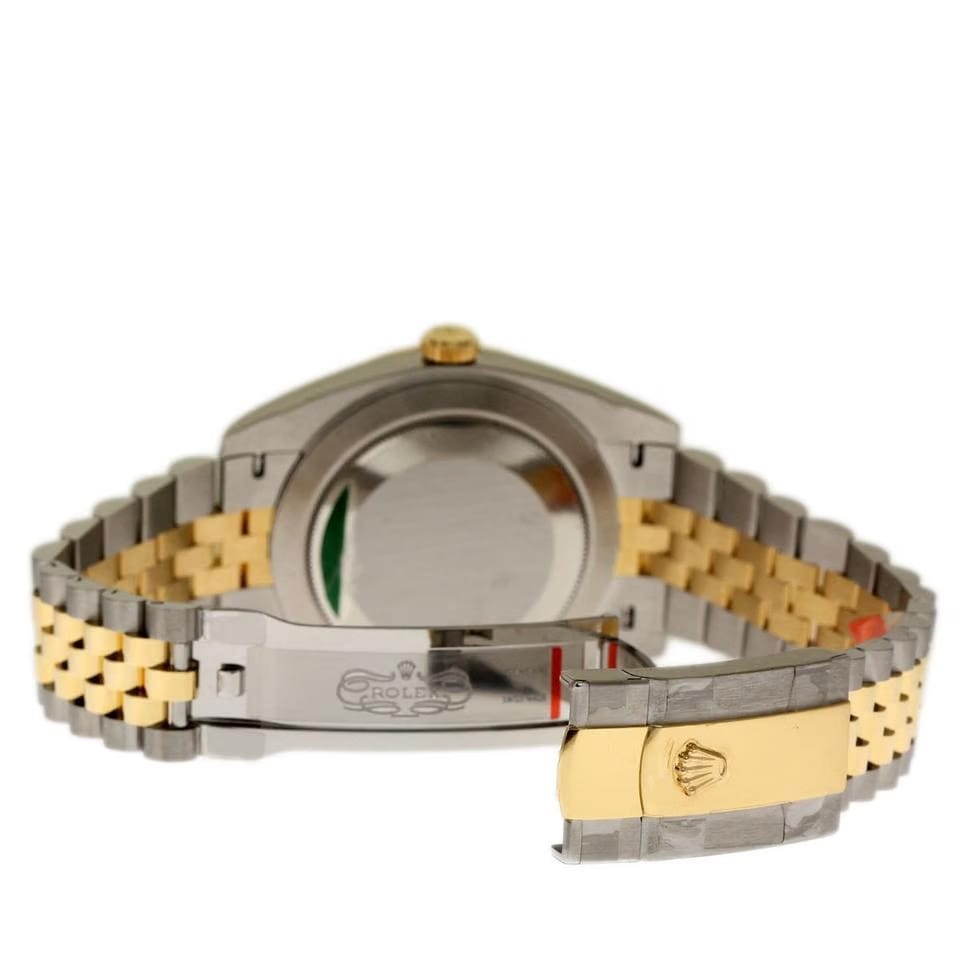 Rolex | Datejust | 126333 | Steel | 41 mm | Gold/Steel | Green | Automatic