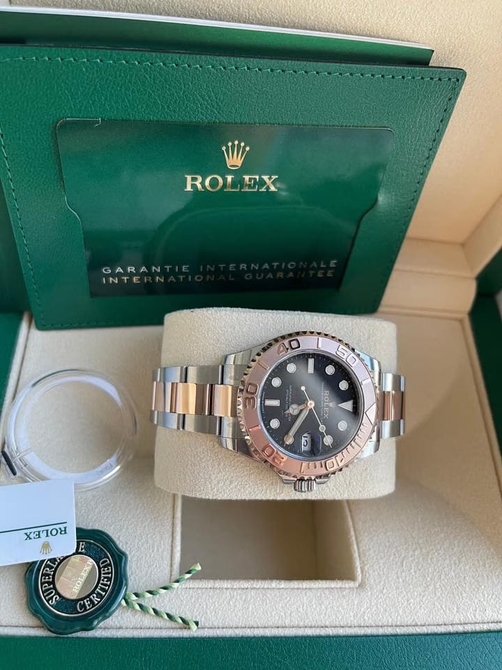 Rolex | Yacht-Master | 268621 | Gold/Steel | 37 mm | Gold/Steel | Black | Automatic