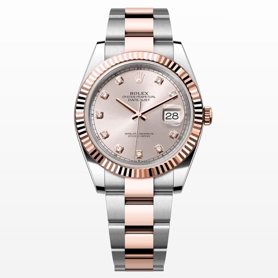 Rolex | Datejust | 126331 | Steel | 41 mm | Gold/Steel | Silver (solid) | Automatic