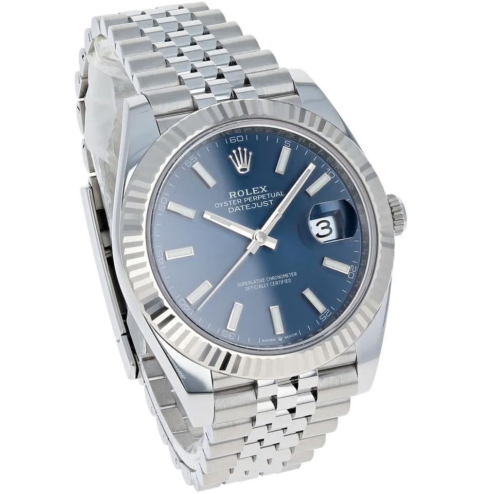Rolex | Datejust | 126334 | Steel | 41 x 49 mm | Steel | Blue | Automatic
