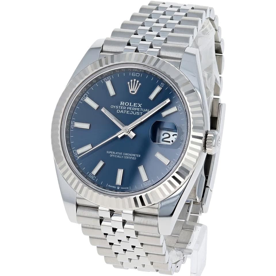 Rolex | Datejust | 126334 | Steel | 41 x 49 mm | Steel | Blue | Automatic
