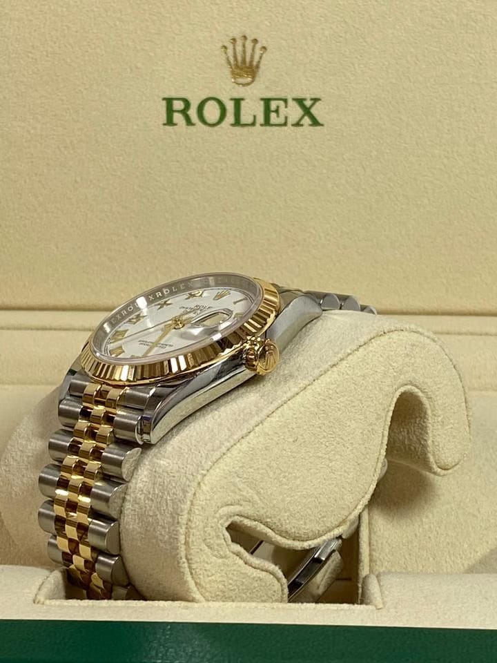 Rolex | Datejust | 126233-0029 | Gold/Steel | 36 mm | Gold/Steel | White | Automatic