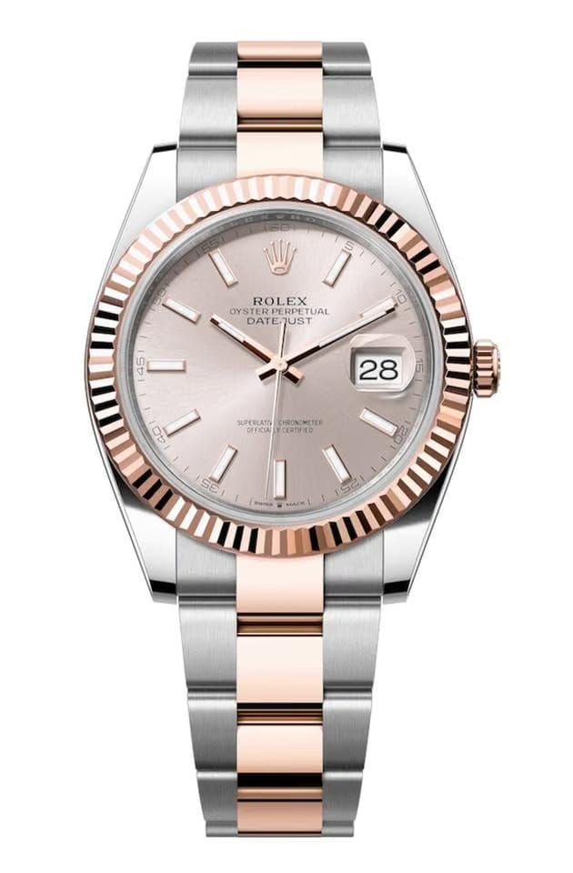 Rolex | Datejust | 126331 | Steel | 41 Mm | Rose Gold | Pink | Automatic
