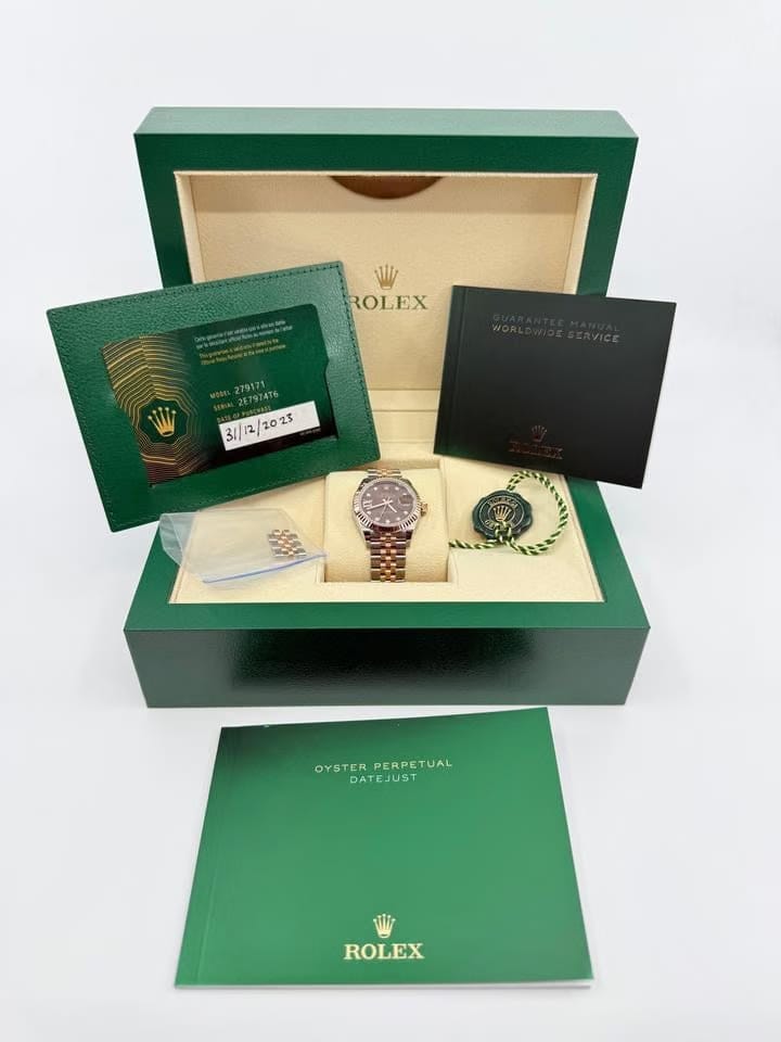 Rolex | Datejust | 279171 | 28 mm | Gold/Steel | Brown | Automatic