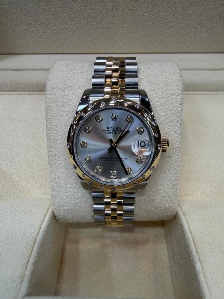 Rolex | Datejust | 178343 | Gold/Steel | 31 mm | Gold/Steel | Silver | Automatic