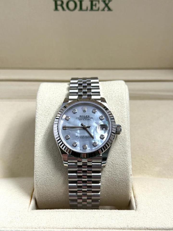 Rolex | Datejust | 278274 NG WHITE JUB | Steel | 31 mm | Steel | Silver | Automatic