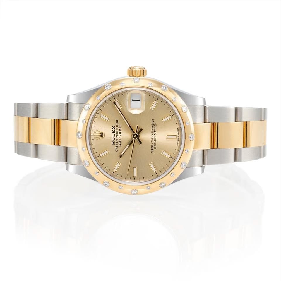 Rolex | Datejust | 278343RBR | Steel | 31 mm | Gold/Steel | Champagne | Automatic
