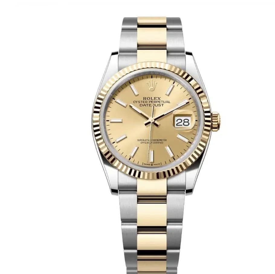 Rolex | Datejust | 126233 | Gold/Steel | 36 mm | Gold/Steel | Gold (solid) | Automatic