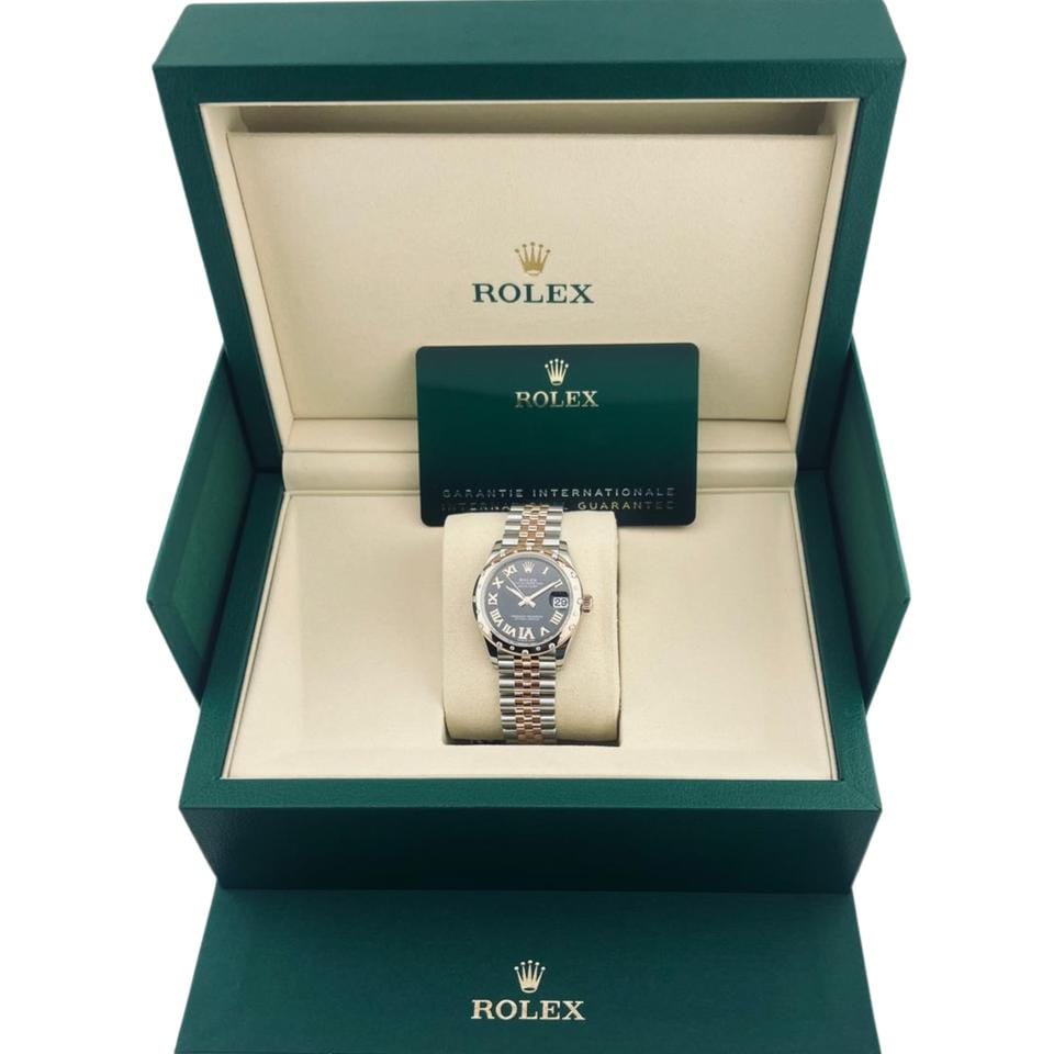 Rolex | Datejust | 278341RBR-0020 | Gold/Steel | 31 mm | Purple | Automatic