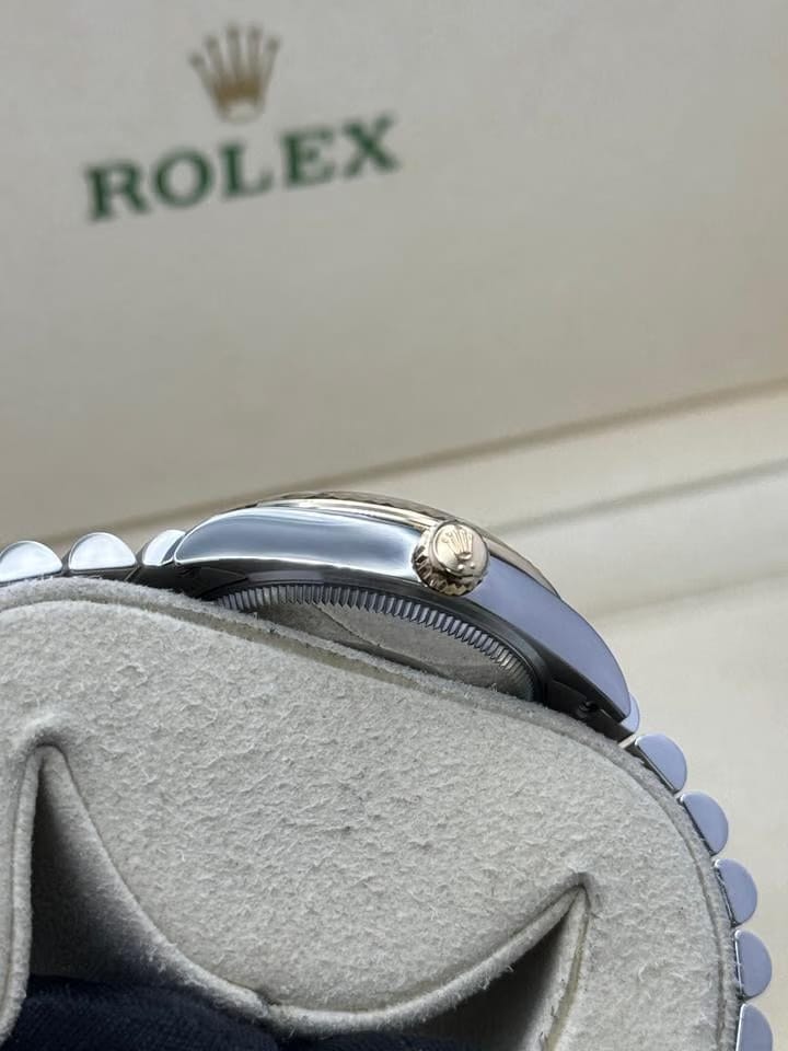Rolex | Datejust | 278274 | White gold | 31 mm | Steel | Green | Automatic