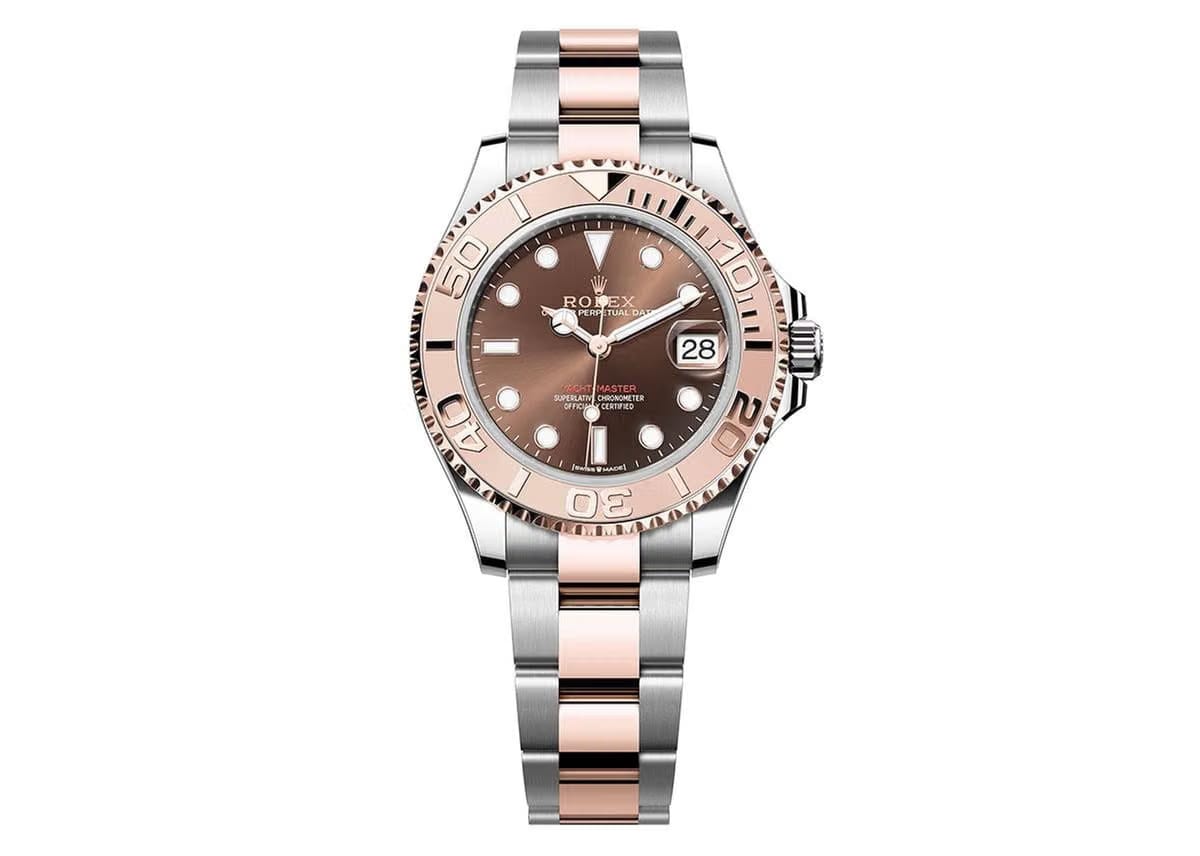 Rolex | Yacht-Master | M268621-0003 | Gold/Steel | 37 mm | Gold/Steel | Brown | Automatic