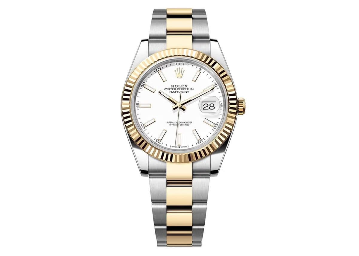 Rolex | Datejust | M126333-0015 | Gold/Steel | 41 mm | Gold/Steel | White | Automatic