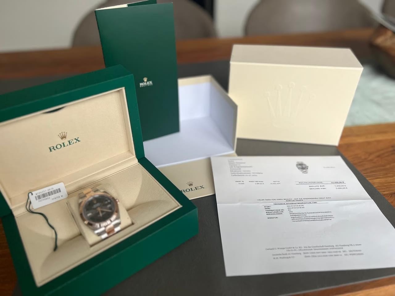 Rolex | Datejust | 126331 | Rose gold | Gold/Steel | Automatic