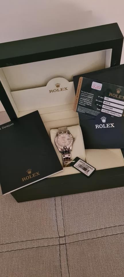 Rolex | Datejust | 80319 | White gold | 29 mm | White gold | Mother of pearl | Automatic