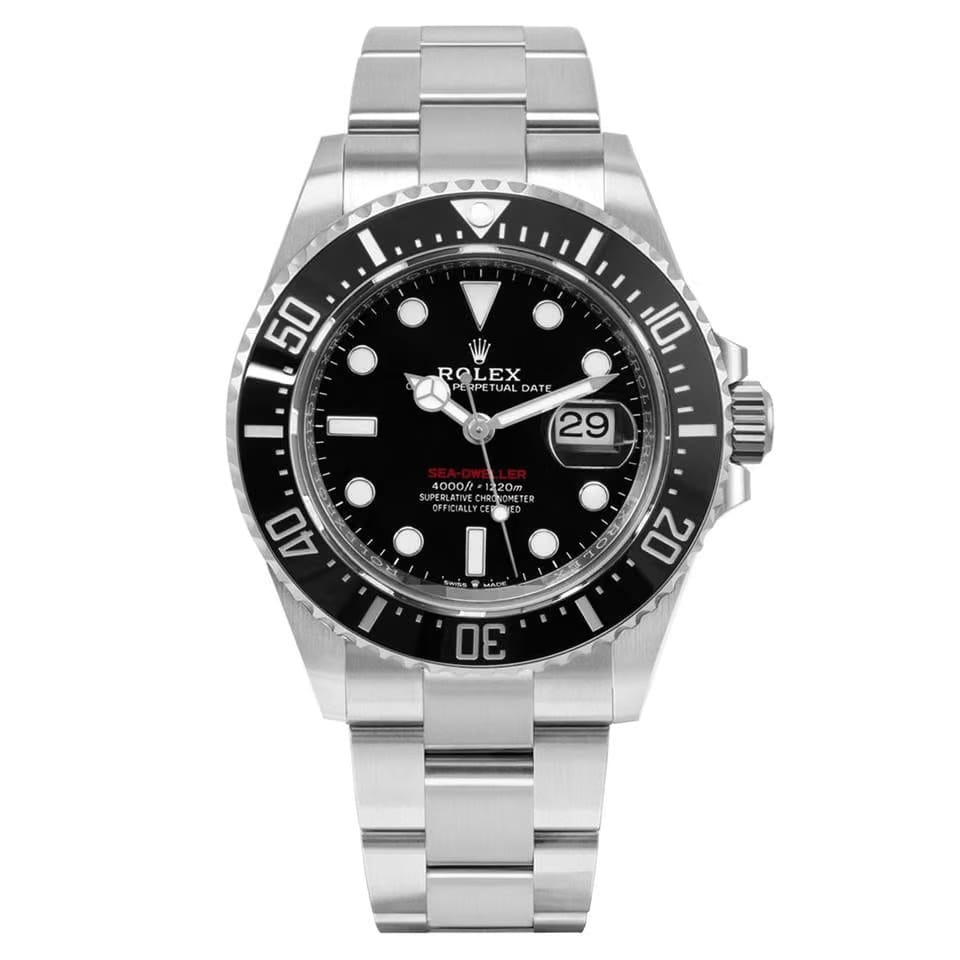 Rolex | Sea-Dweller | 126600 or M126600-0002 | Steel | 43 mm | Steel | Black | Automatic