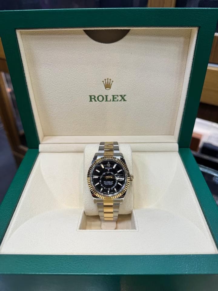 Rolex | Sky-Dweller | 326933 | Gold/Steel | 42 mm | Gold/Steel | Black | Automatic