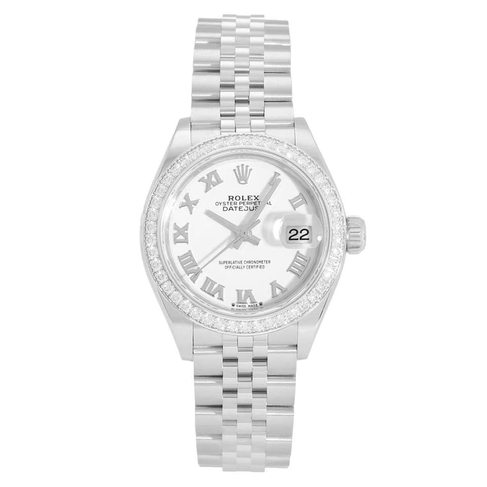 Rolex | Datejust | 279384RBR | Gold/Steel | 28 mm | White | Automatic