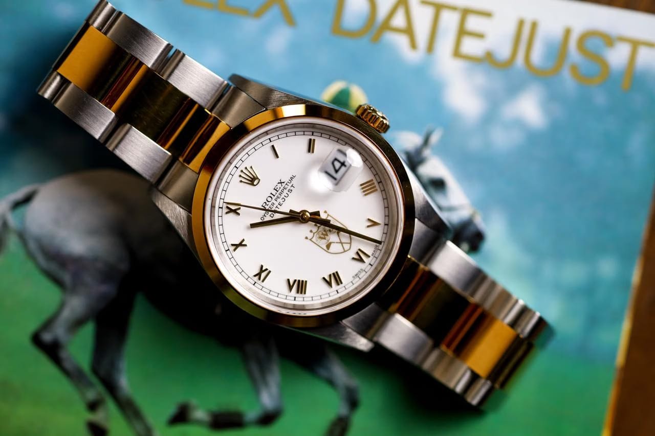 Rolex | Datejust | 116203 | Gold/Steel | 36 mm | Gold/Steel | White | Automatic