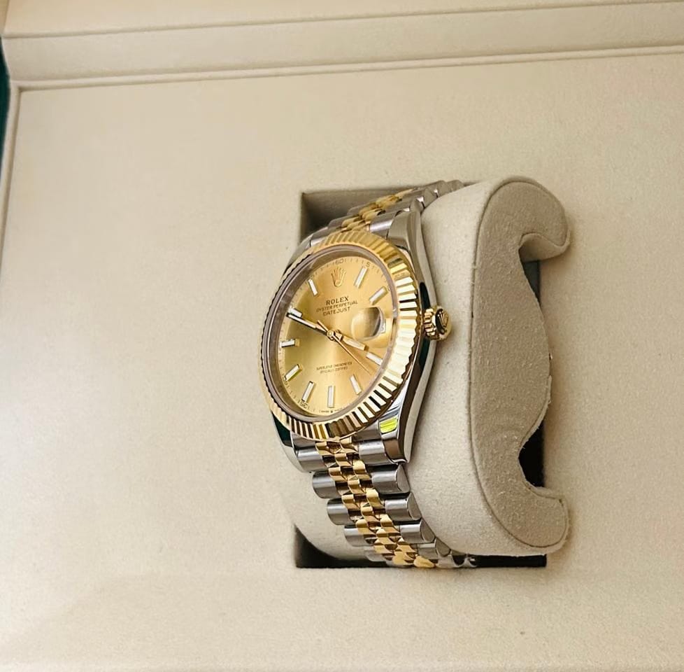 Rolex | Datejust | 126333 | 41 mm | Gold/Steel | Champagne | Automatic