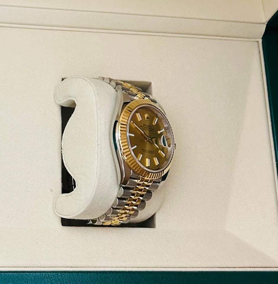 Rolex | Datejust | 126333 | 41 mm | Gold/Steel | Champagne | Automatic