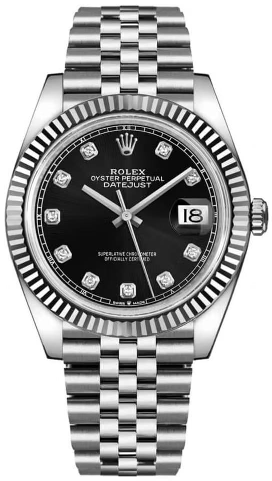 Rolex | Datejust | 126334-0012 | Steel | 41 mm | Steel | Black | Automatic