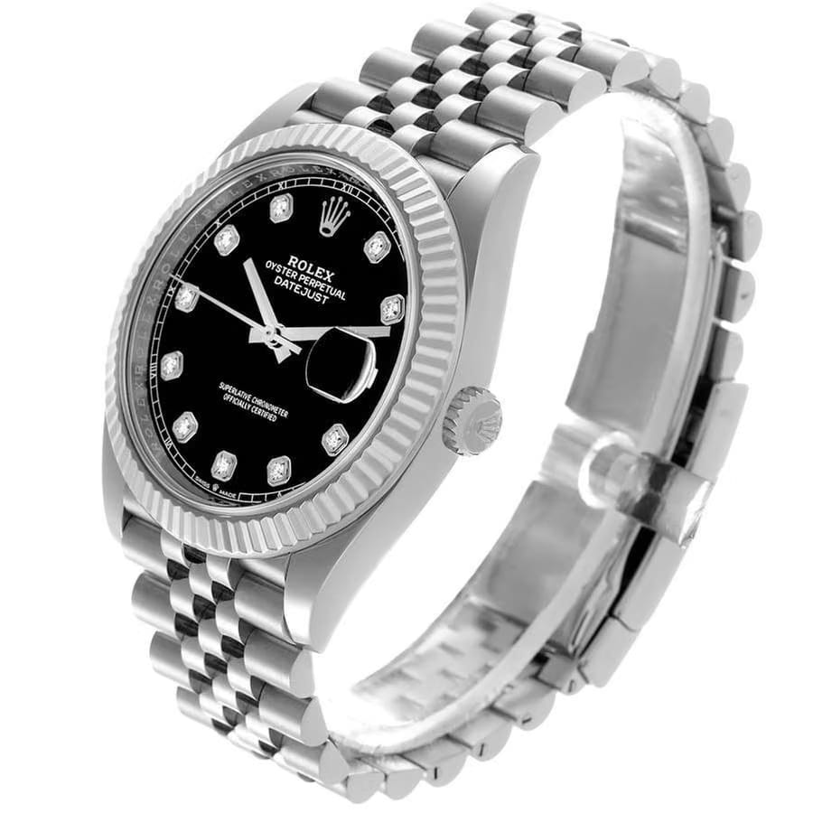 Rolex | Datejust | 126334-0012 | Steel | 41 mm | Steel | Black | Automatic