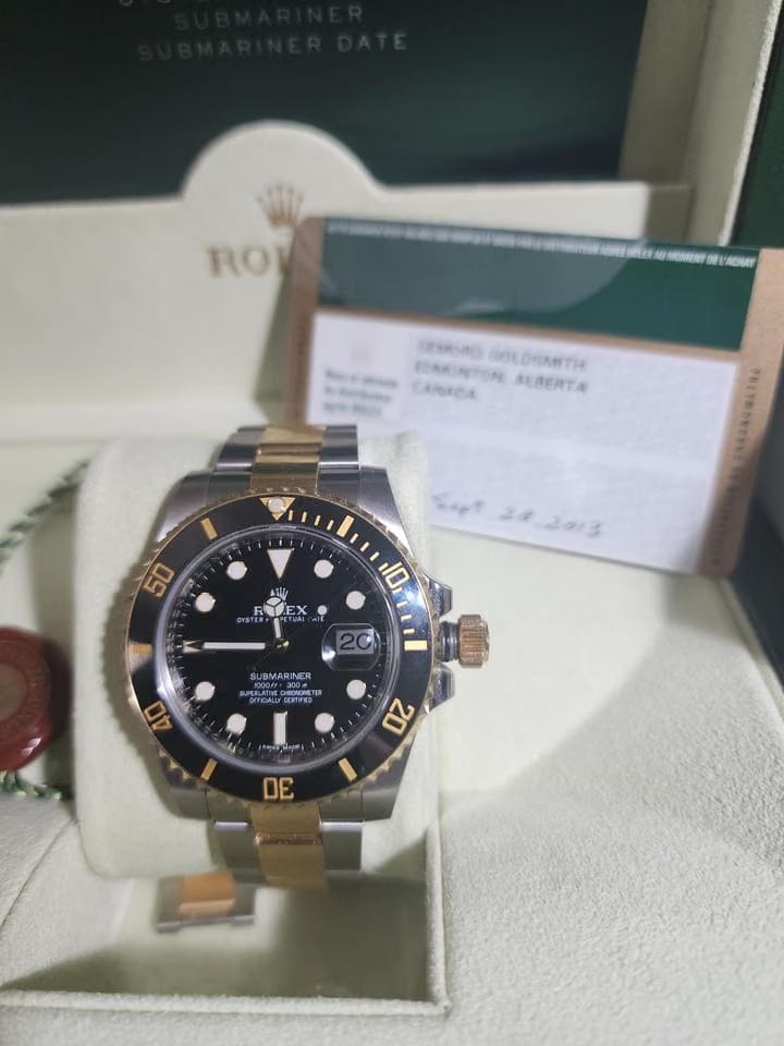 Rolex | Submariner | 126613LN | 41 mm | Gold/Steel | Automatic