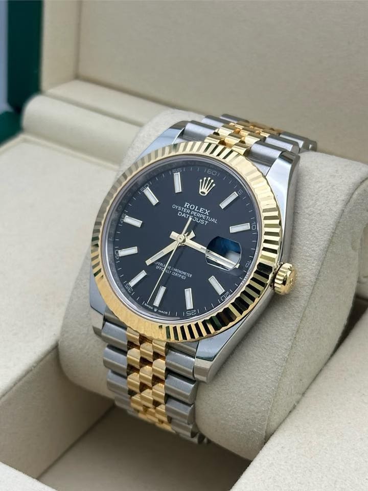 Rolex | Datejust | 126333 | Steel | 36 mm | Steel | Black | Automatic